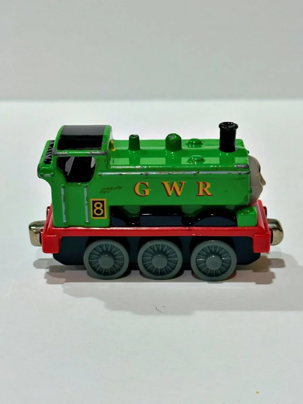 Thomas & Friends Duck #8 Take Along Diecast Train 2002 Learning Curve GWR Engine